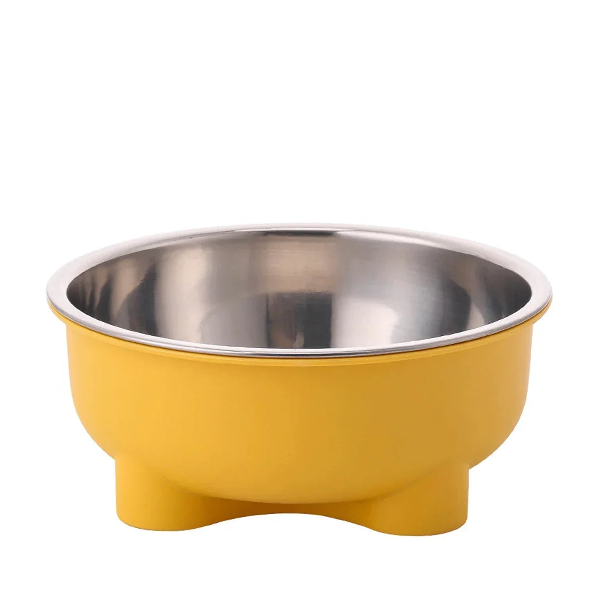 Polished Stainless Steel Pet Bowl